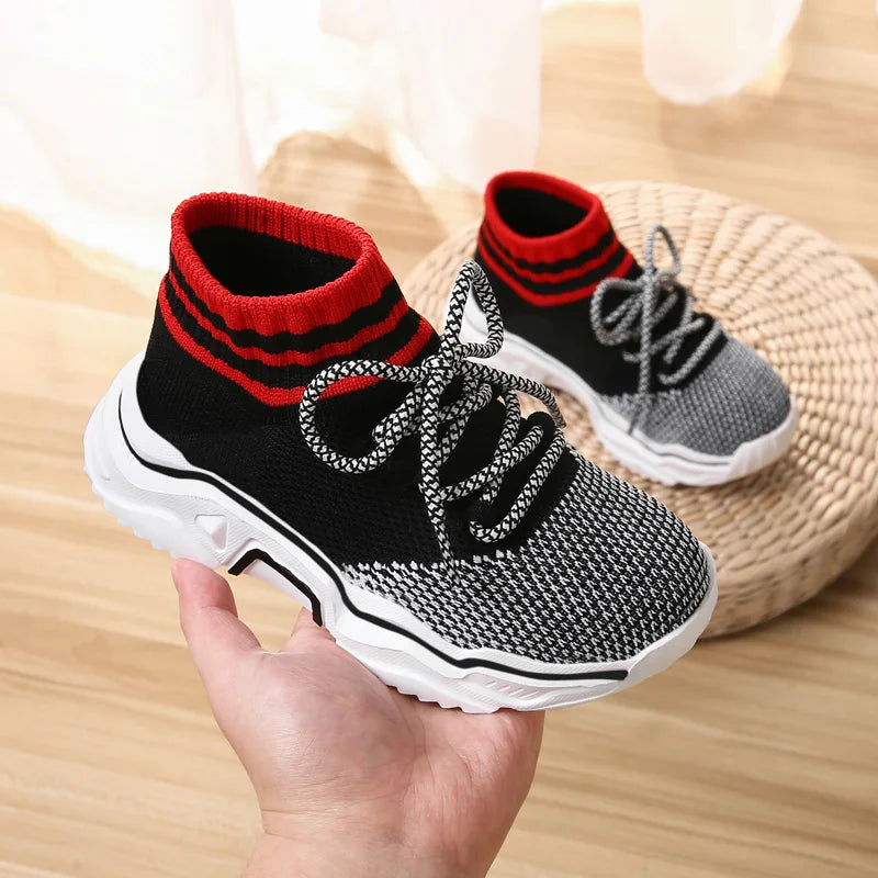 Fashion Children Casual Shoes Baby Shoes For Boys Girls Sneakers Breathable Anti-Slip Kids Shoes Soft Soled Spring Autumn