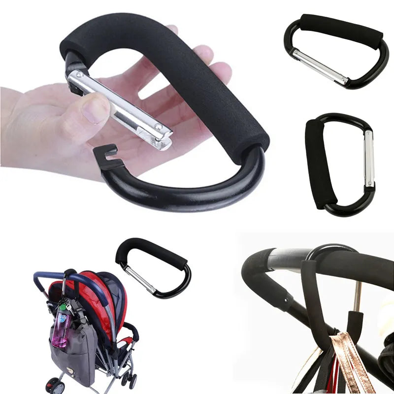 Baby Mutiple Stroller Accessories Hook Stroller Organizer Shopping Hooks Pram Hanger For Baby Car Buggy Accessoire Poussette