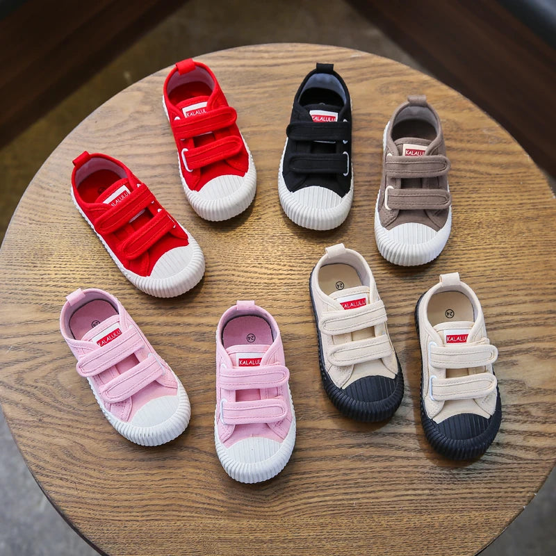 Spring Infant Toddler Shoes Baby Girls Boys Canvas Shoes Soft Bottom Non-slip Outdoor Children Casual Shoes Kids Sneakers